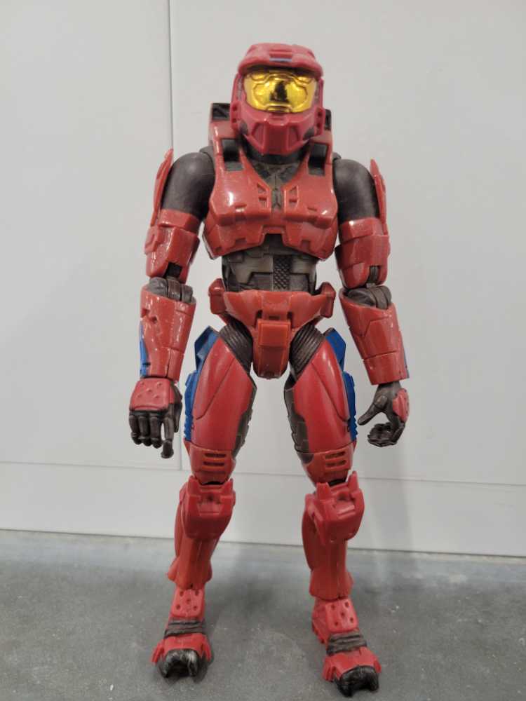 Halo Red Master Cheif - Joyride Studios (HALO) action figure collectible - Main Image 2