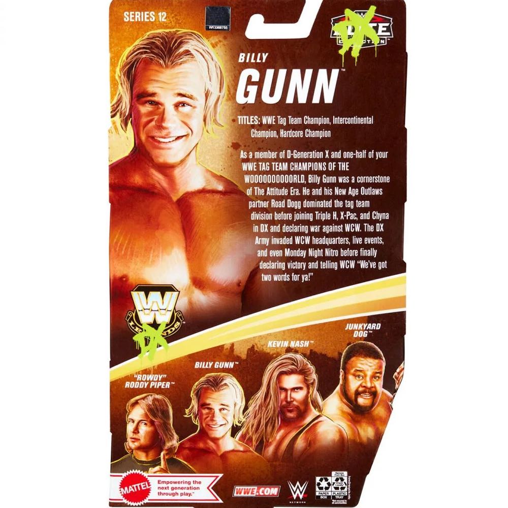 Billy Gunn - Mattel Wwe (WWE Legends Series 12) action figure collectible - Main Image 4