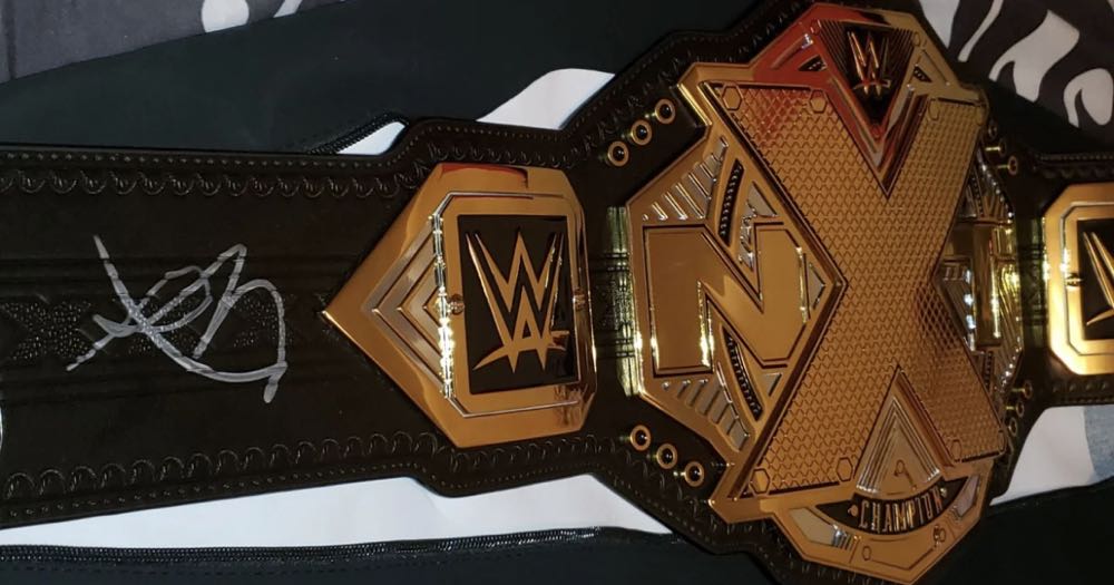 NXT Champion Autograph Belt  action figure collectible - Main Image 2