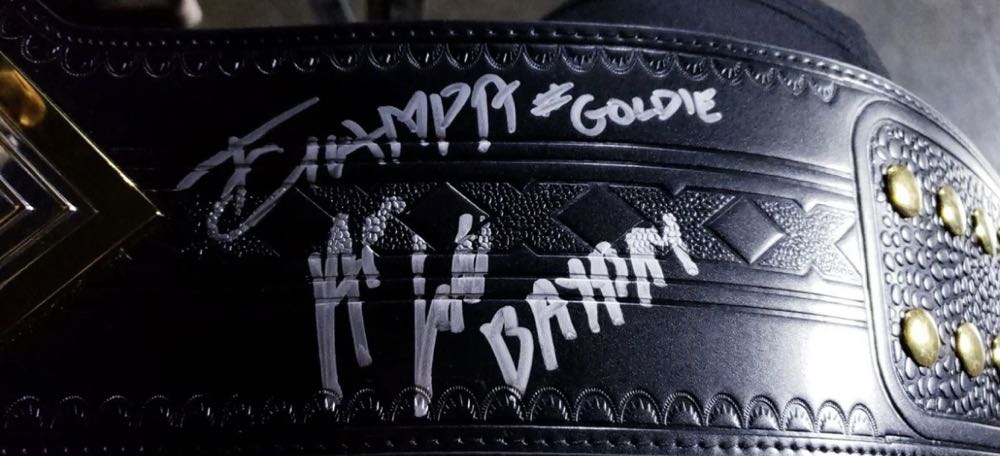 NXT Champion Autograph Belt  action figure collectible - Main Image 3