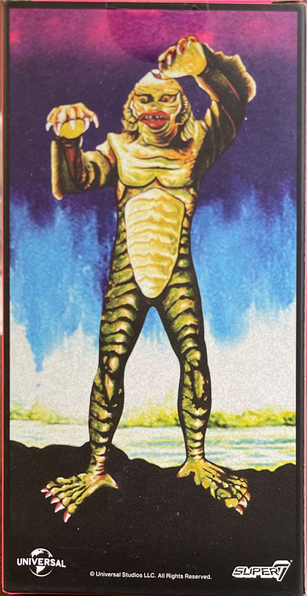 Creature From The Black Lagoon Reaction World Famous Super 7 Monsters - Super 7 action figure collectible [Barcode 840049813533] - Main Image 2