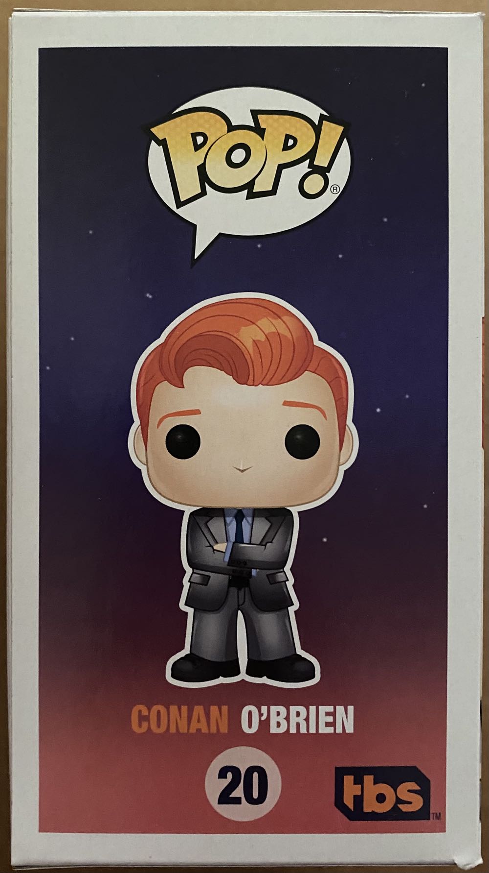 Pop! Television (Conan): #20 Conan O’Brien (TBS) - Funko (Conan O’Brien) action figure collectible [Barcode 889698326346] - Main Image 2