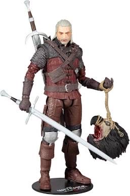 WITCHER 3: WILD HUNT - Geralt of Rivia (Wolf Armor), The - McFarlane Toys (The Witcher 3: Wild Hunt) action figure collectible [Barcode 787926134063] - Main Image 3