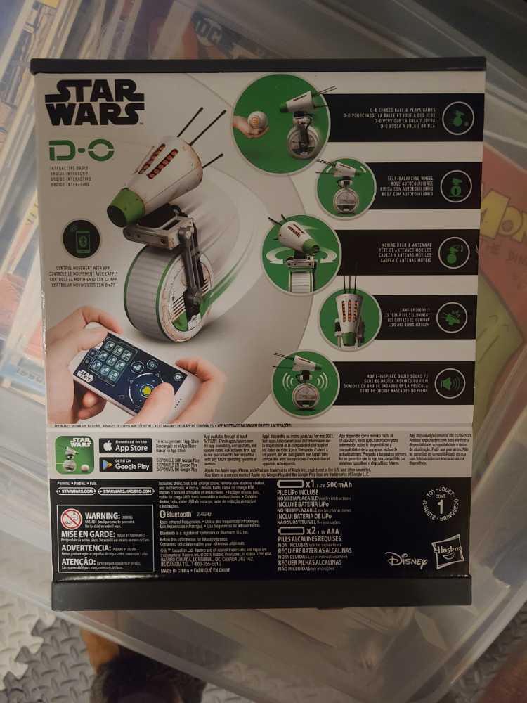 D-O - Disney / Hasbro (Bluetooth Interactive Droid) action figure collectible [Barcode 630509886159] - Main Image 3