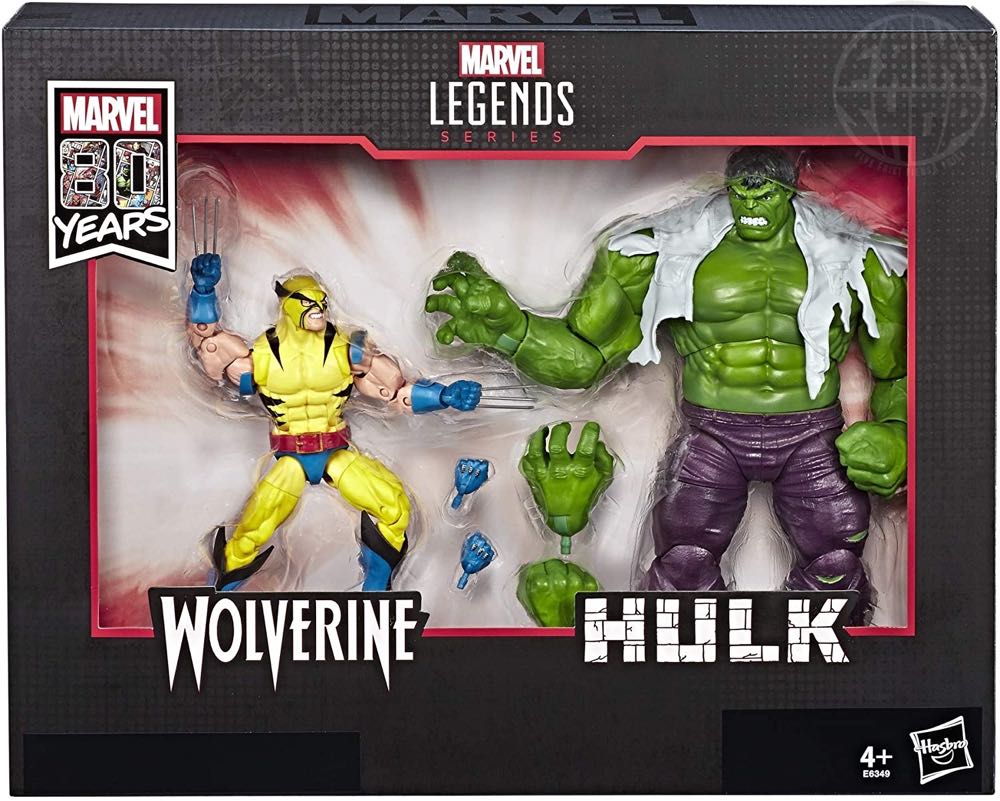 Wolverine and hulk - Hasboro (MARVEL) action figure collectible - Main Image 1