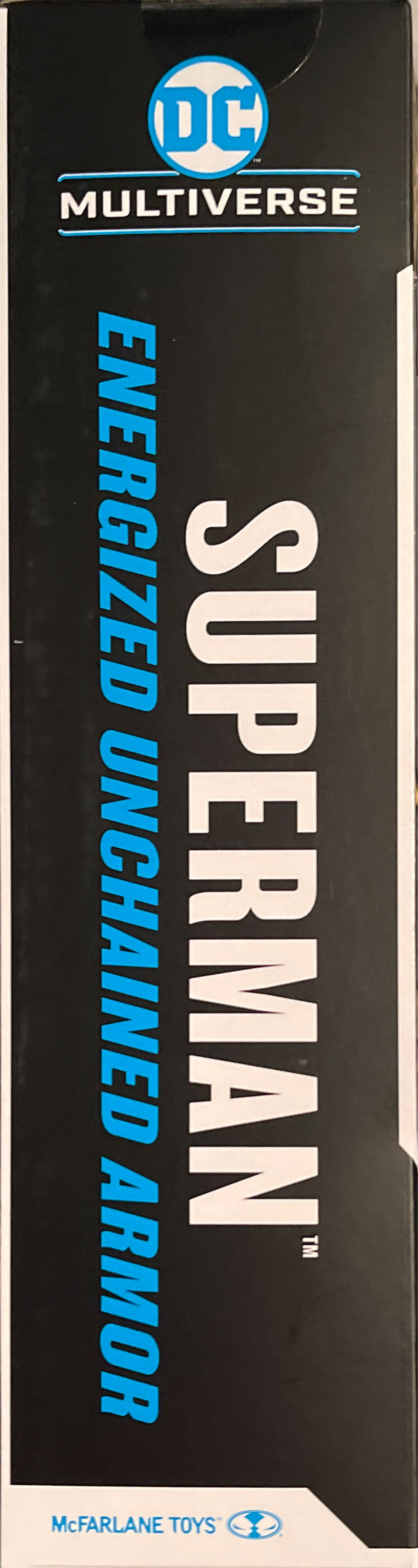 Superman (Energized Unchained Armor) - McFarlane (DC Multiverse) action figure collectible [Barcode 787926151732] - Main Image 3