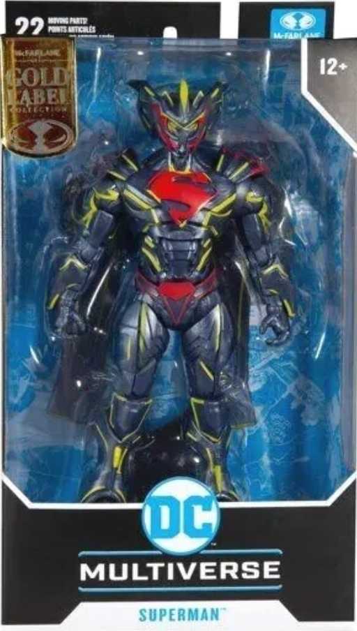Superman (Energized Unchained Armor) - McFarlane (DC Multiverse) action figure collectible [Barcode 787926151732] - Main Image 4