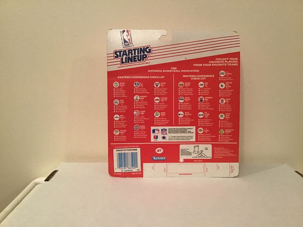 Magic Johnson - Kenner (Starting Lineup Basketball) action figure collectible - Main Image 2