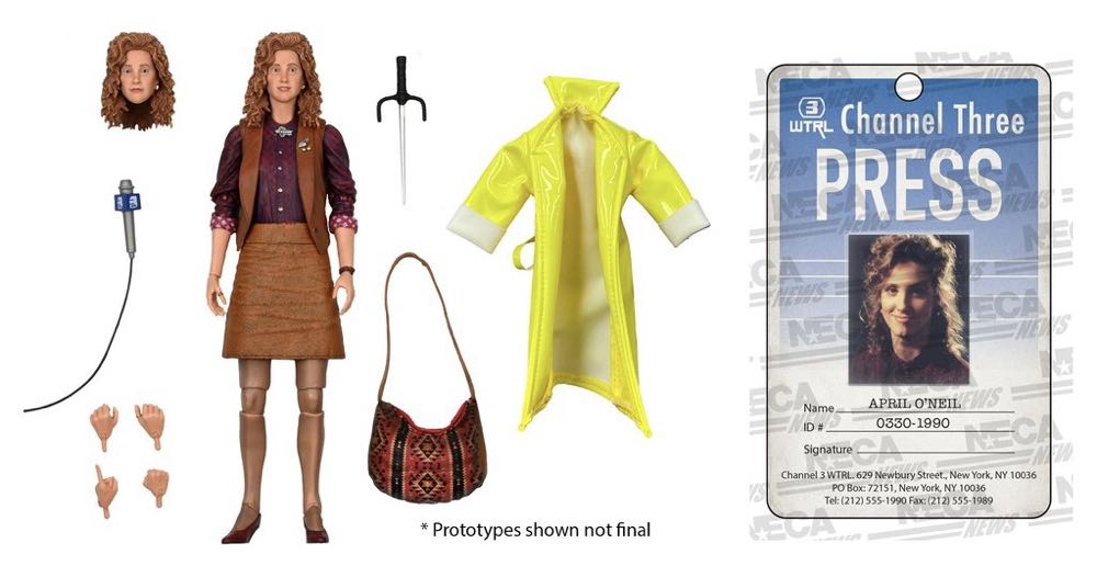 TMNT Movie: Ultimate April O’Neil (Signature Edition) - Neca/Reel Toys (Teenage Mutant Ninja Turtles (1990)) action figure collectible [Barcode 634482542286] - Main Image 2