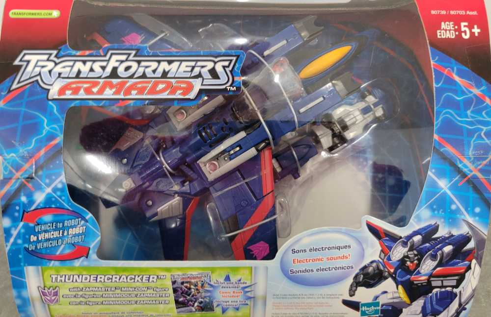 Thundercracker With Zapmaster - Hasbro (Armada) action figure collectible - Main Image 1