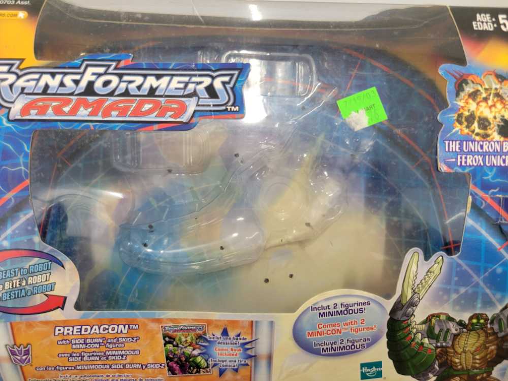 Predacon With Side Burn And Skid-z - Hasbro (Transformers Box Only) action figure collectible - Main Image 2