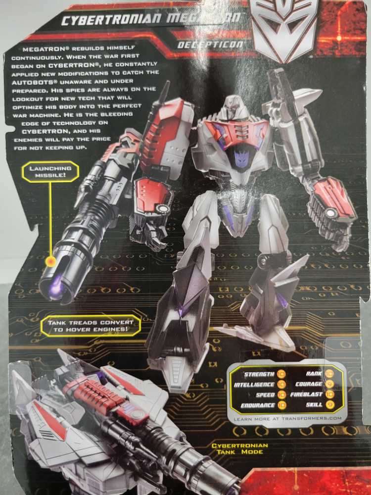Megatron Cybertronian 1st Carded - Hasbro (Generations War For Cybertron) action figure collectible - Main Image 4