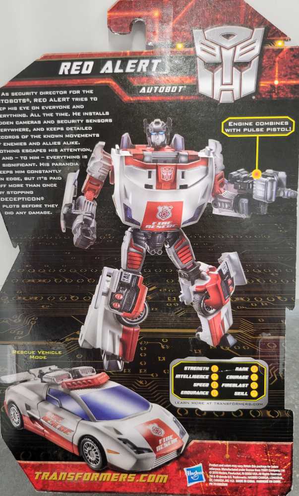 Red Alert Carded - Hasbro (Generations) action figure collectible - Main Image 3