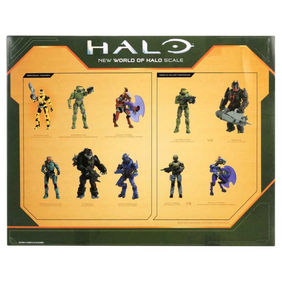 UNSC Checkpoint With Spartan Gungir + Elite Mercenary Jazwares - Jazwares (HALO) action figure collectible [Barcode 191726416043] - Main Image 2
