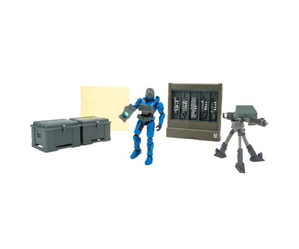 UNSC Checkpoint With Spartan Gungir + Elite Mercenary Jazwares - Jazwares (HALO) action figure collectible [Barcode 191726416043] - Main Image 4