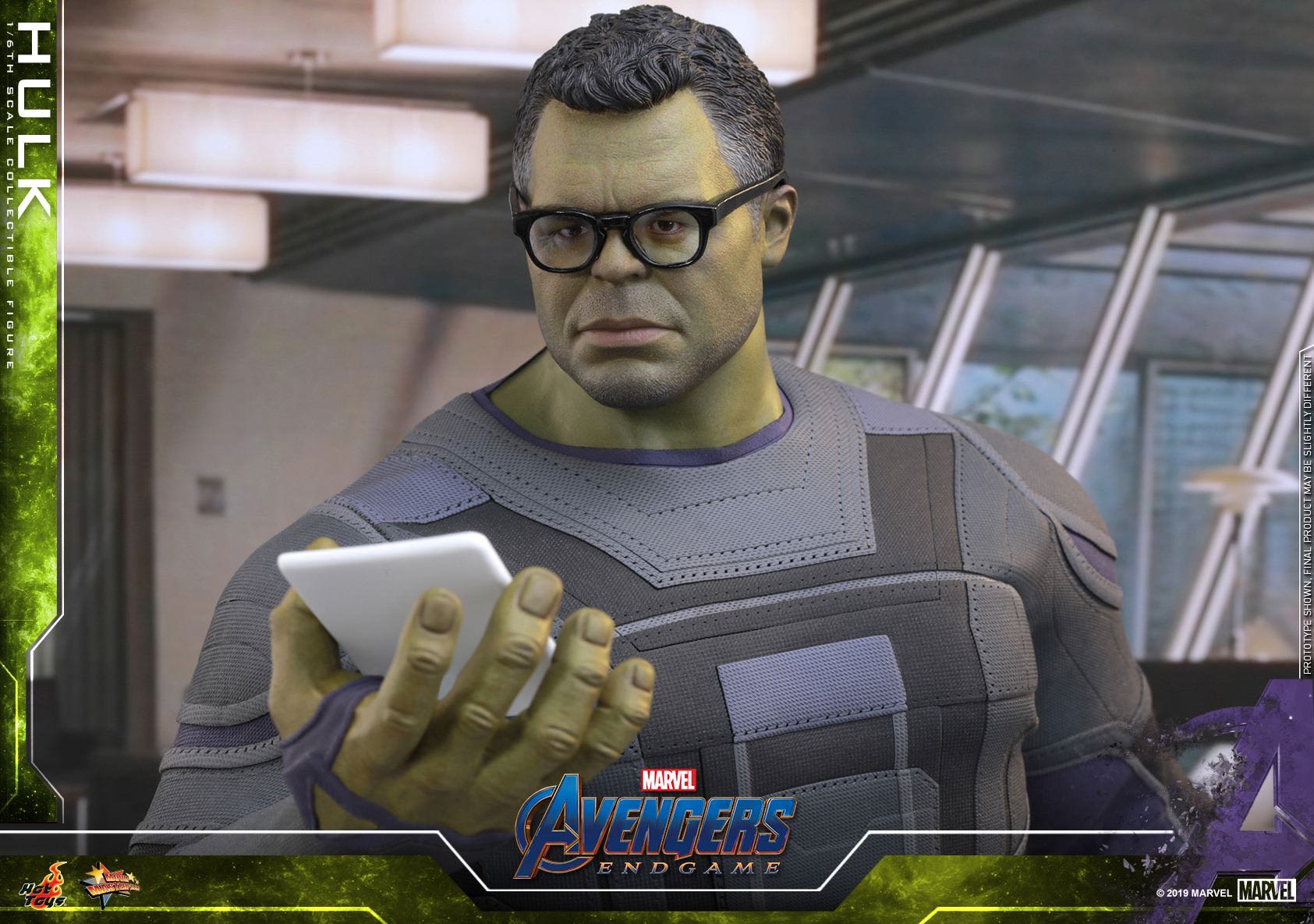Hulk - Hot Toys (Avenger Endgame) action figure collectible [Barcode 4895228602893] - Main Image 6