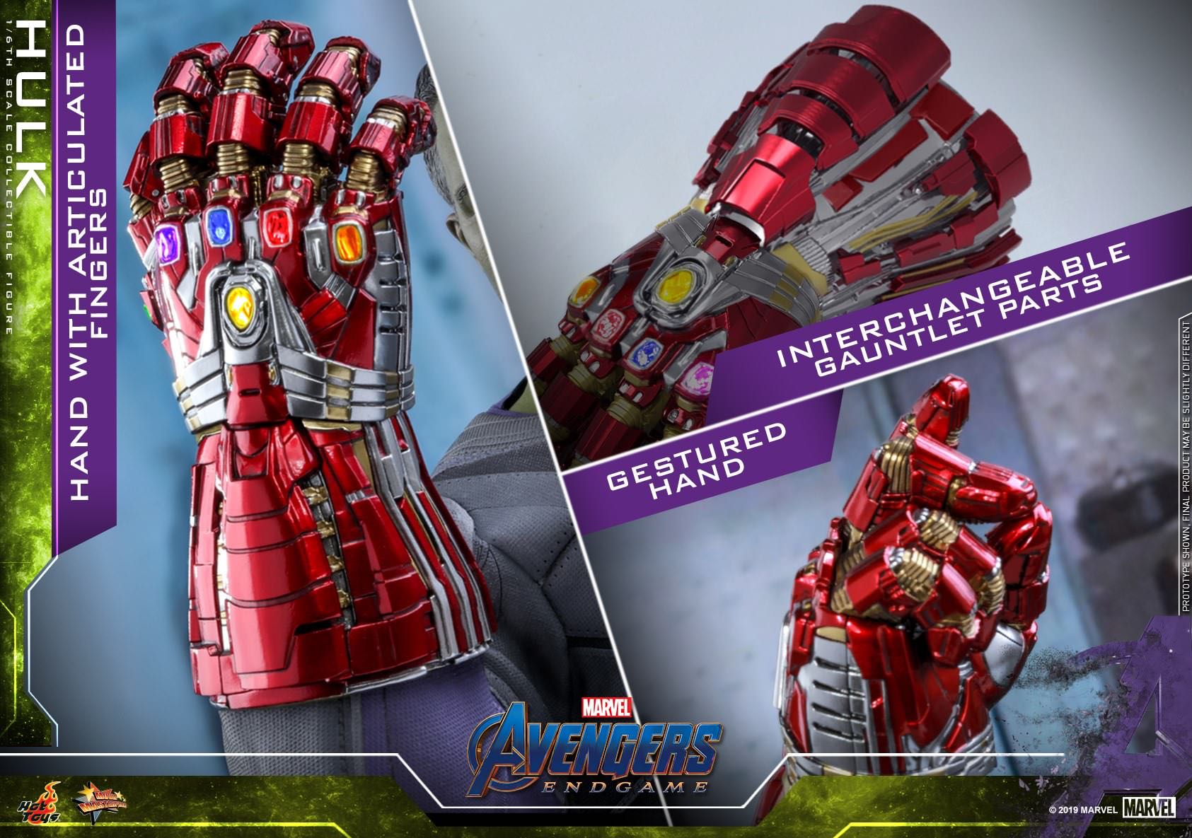Hulk - Hot Toys (Avenger Endgame) action figure collectible [Barcode 4895228602893] - Main Image 9