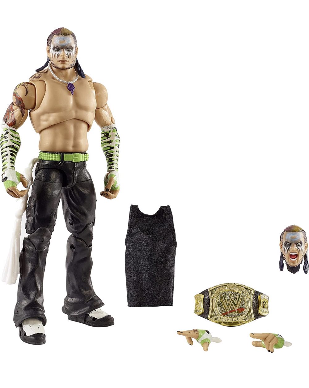 Jeff Hardy (Fan Takeover) - Mattel (WWE Ultimate Edition) action figure collectible [Barcode 194735010363] - Main Image 2