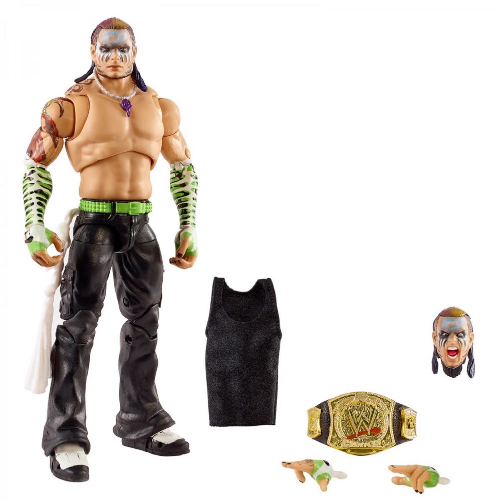 Jeff Hardy (Fan Takeover) - Mattel (WWE Ultimate Edition) action figure collectible [Barcode 194735010363] - Main Image 3