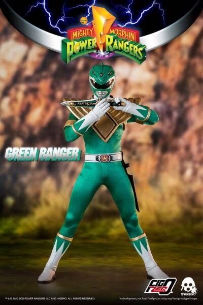 Threezero Power Rangers Green Ranger - Threezero (Mighty Morphin Power Rangers) action figure collectible [Barcode 4897056203181] - Main Image 2