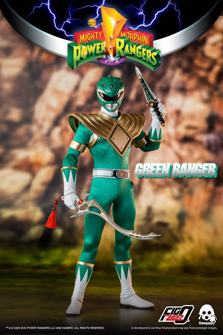 Threezero Power Rangers Green Ranger - Threezero (Mighty Morphin Power Rangers) action figure collectible [Barcode 4897056203181] - Main Image 3