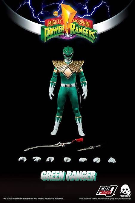 Threezero Power Rangers Green Ranger - Threezero (Mighty Morphin Power Rangers) action figure collectible [Barcode 4897056203181] - Main Image 4