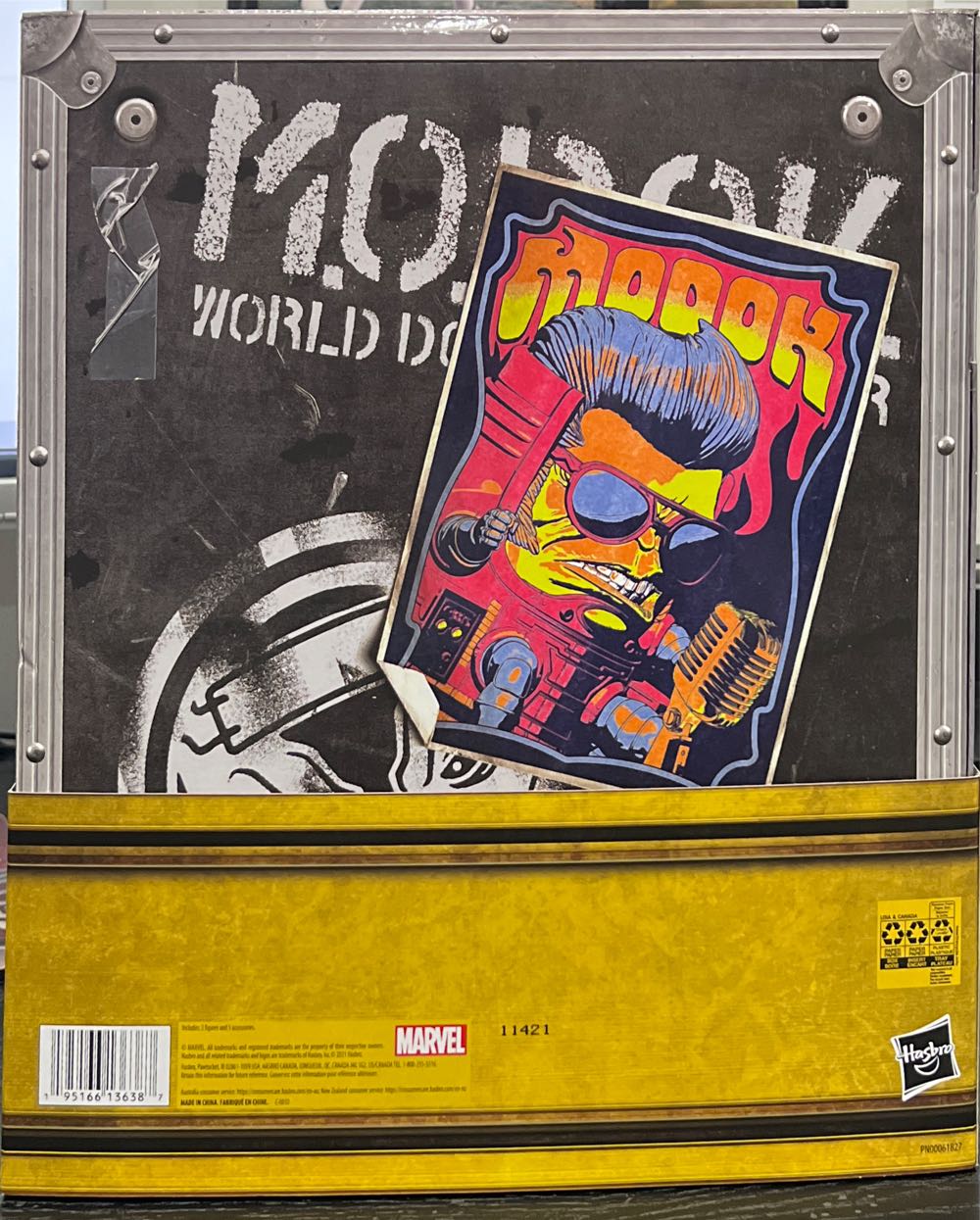 M.O.D.O.K. & The Captain - Hasbro (Marvel Legends SDCC 2021 World Dominatio) action figure collectible [Barcode 195166136387] - Main Image 3