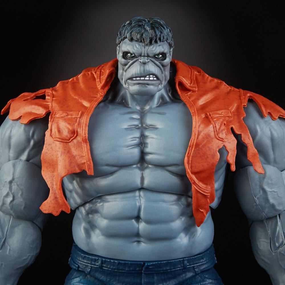 Marvel Legends 80th Anniversary Retro Series THE INCREDIBLE HULK - GREY - Hasbro (Marvel Legends Retro Series) action figure collectible - Main Image 4