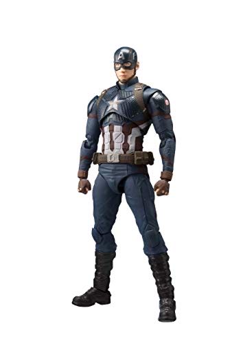 Tamashii Nations Bandai Avengers End Game Series CAPTAIN AMERICA - Bandai Tamashii Nations (U - Marvel Misc.) action figure collectible [Barcode 4573102554758] - Main Image 1