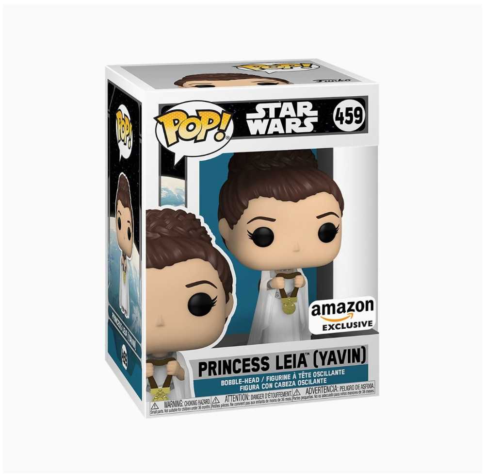 #459 Princess Leia (Yavin) - Funko (Funko Pop!) action figure collectible [Barcode 889698554992] - Main Image 4