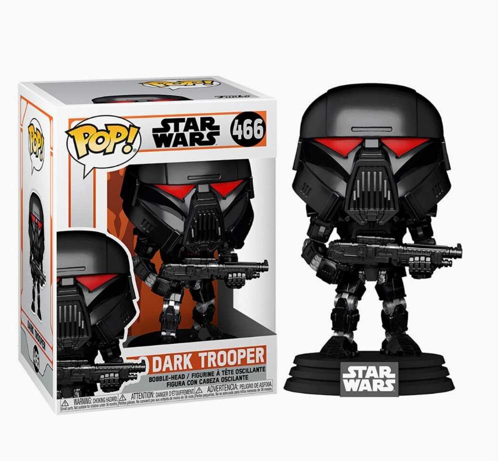 Funko Pops Star Wars Dark Trooper #466 - Funko (Funko POP! Star Wars) action figure collectible [Barcode 889698582896] - Main Image 4