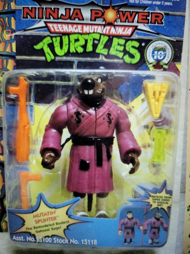 Mutatin Splinter - Playmates (TMNT FIGURES) action figure collectible - Main Image 3