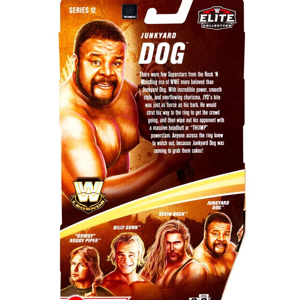 Junkyard Dog - Mattel Wwe (WWE Legends Series 12) action figure collectible - Main Image 4