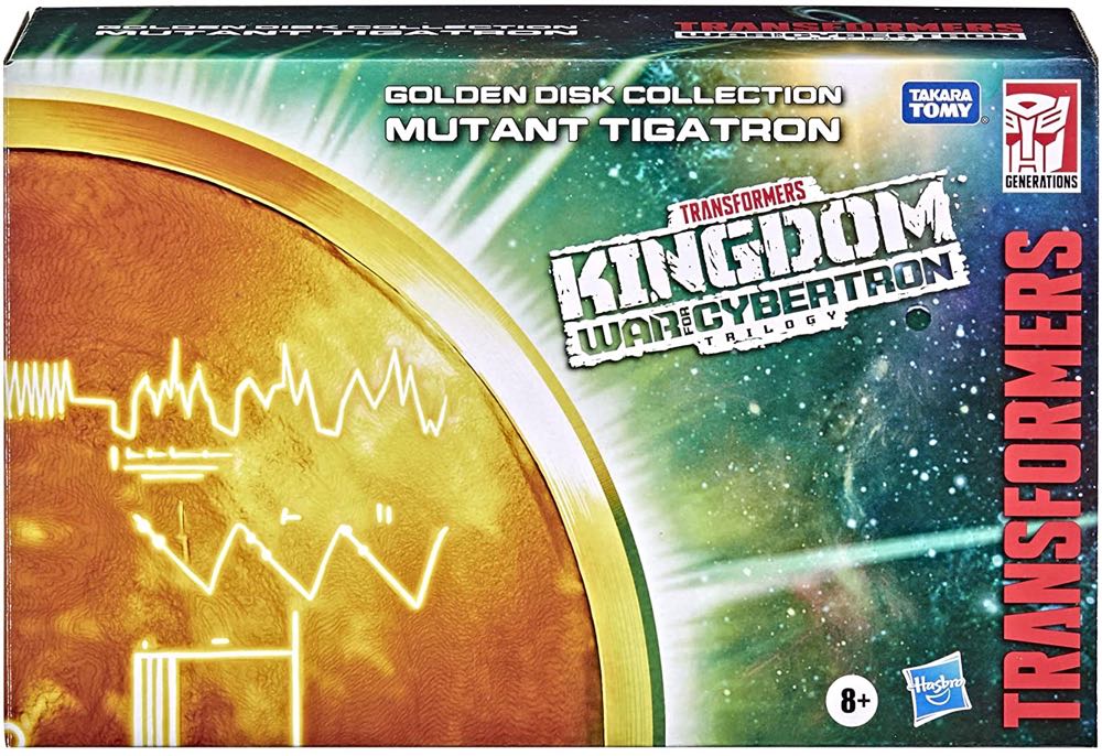 WFC Kingdom Golden Disk Mutant Tigatron - Hasbro (War For Cybertron) action figure collectible - Main Image 3