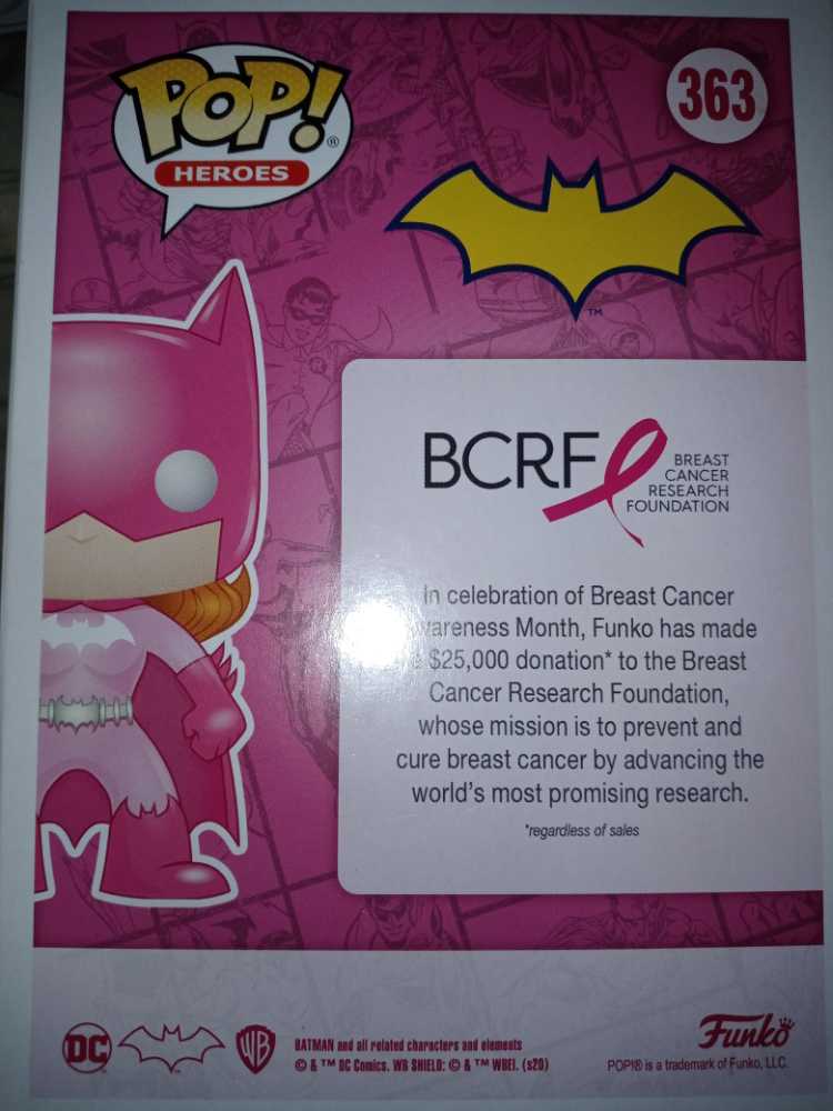 One P N 75180264 - Funko (BCAM DC Comics Bombshells) (DC Comics Bombshells Breast Cancer Awareness) action figure collectible [Barcode 889698520607] - Main Image 2