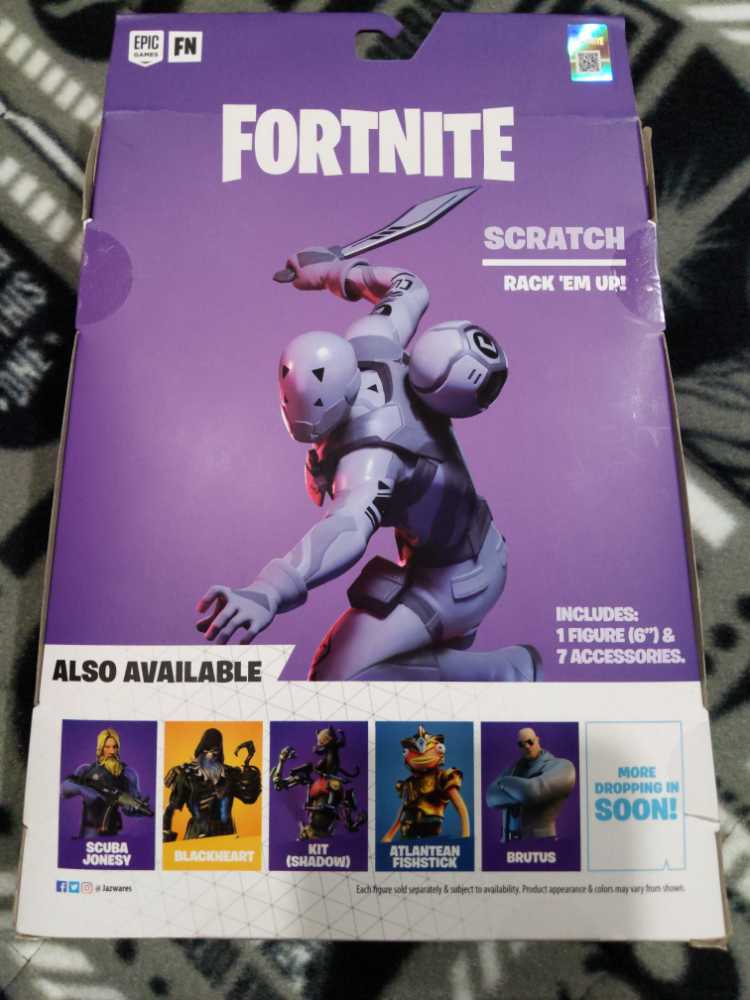 Fortnite Victory Royale Series Scratch - Jazwares (Fortnite Legendary Series) action figure collectible [Barcode 191726401476] - Main Image 2