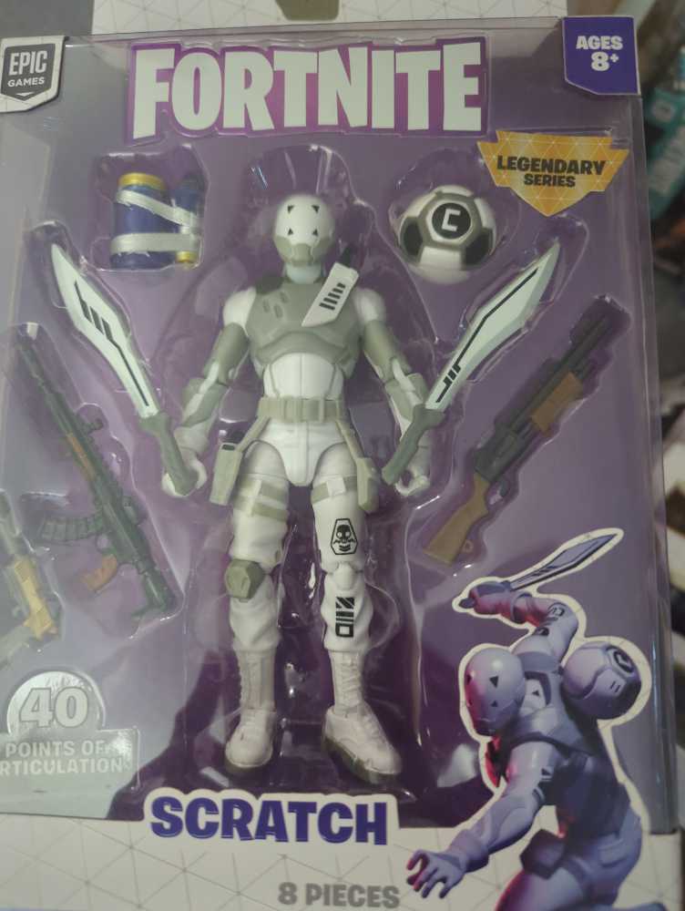 Fortnite Victory Royale Series Scratch - Jazwares (Fortnite Legendary Series) action figure collectible [Barcode 191726401476] - Main Image 3