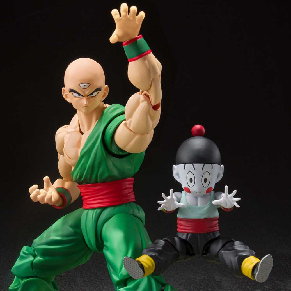 Tenshinhan & Chaoz - Bandai Tamashii Nations (Dragon Ball Z) action figure collectible [Barcode 4573102615107] - Main Image 2