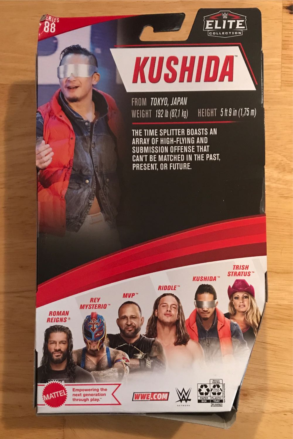 Kushida Elite 88 - Mattel Wwe (WWE Elite Series 88) action figure collectible [Barcode 887961922646] - Main Image 2