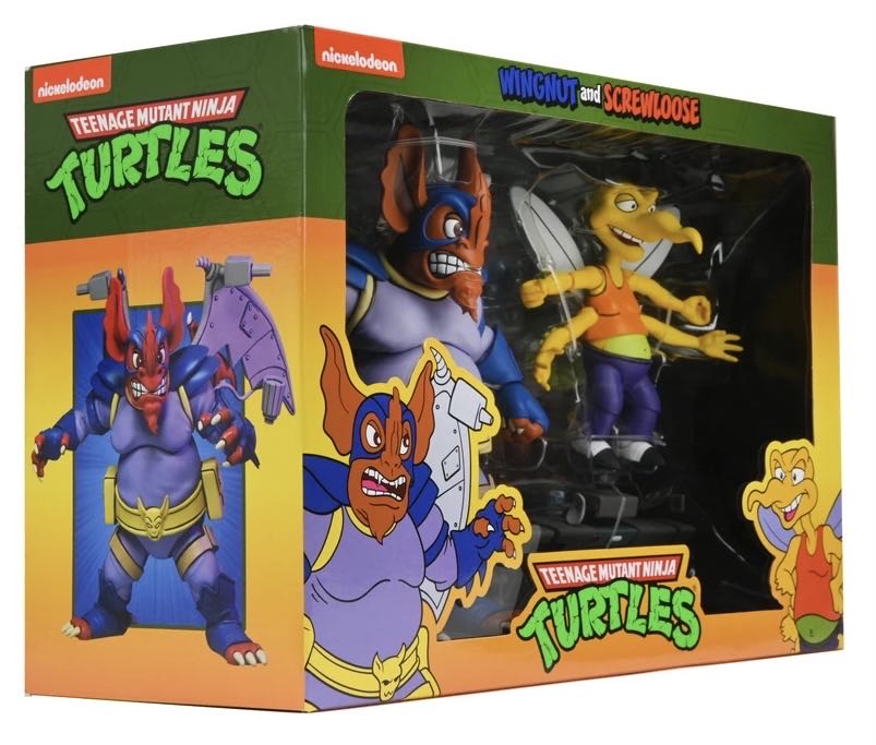 Neca TMNT Wingnut And Screwloose - Neca/Reel Toys (Teenage Mutant Ninja Turtles) action figure collectible [Barcode 634482541982] - Main Image 2