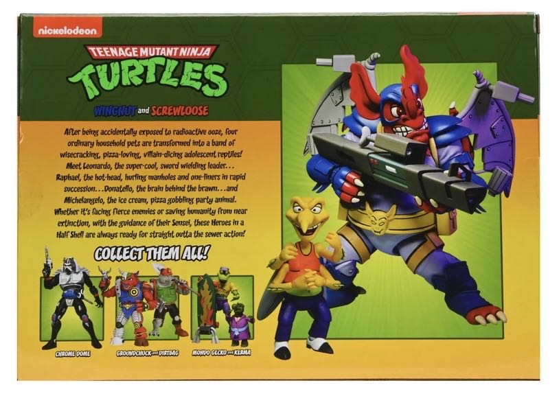 Neca TMNT Wingnut And Screwloose - Neca/Reel Toys (Teenage Mutant Ninja Turtles) action figure collectible [Barcode 634482541982] - Main Image 3