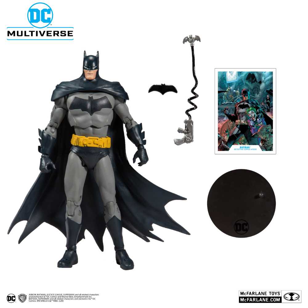 BATMAN (Detective Comics #1000) Action Figure  - McFarlane - DC Multiverse (Detective Comics #1000) action figure collectible - Main Image 2