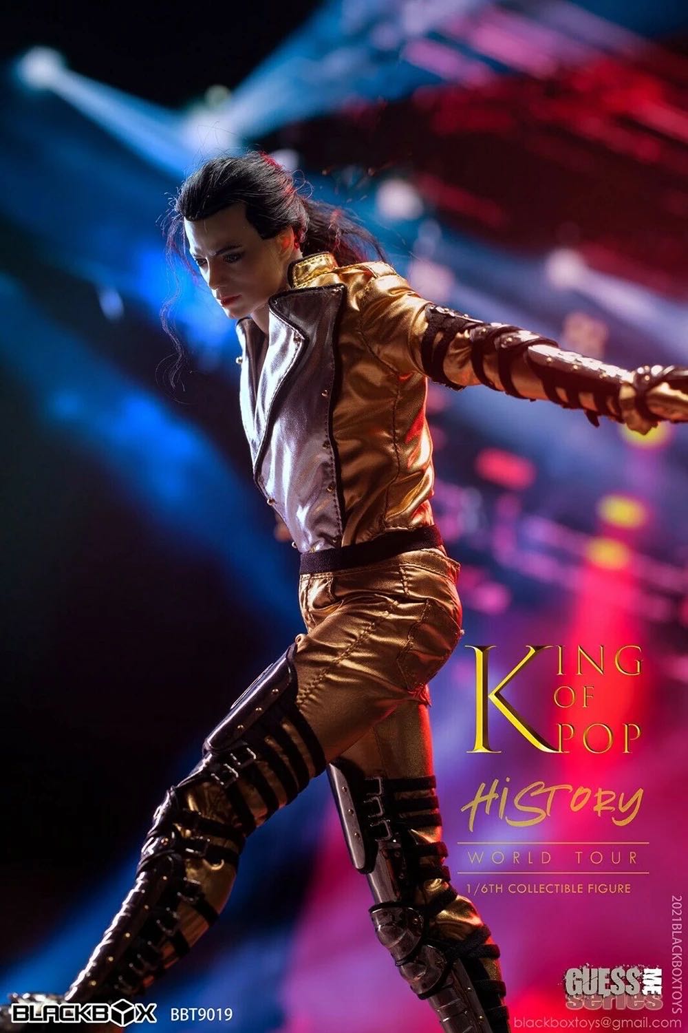 Michael Jackson : HIStory World Tour - Blackbox (1/6 Scale) action figure collectible - Main Image 4