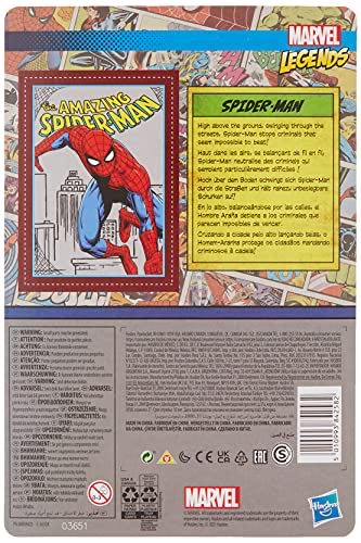 Spider-Man - Hasbro Marvel (marvel legends retro 3.75) action figure collectible - Main Image 3