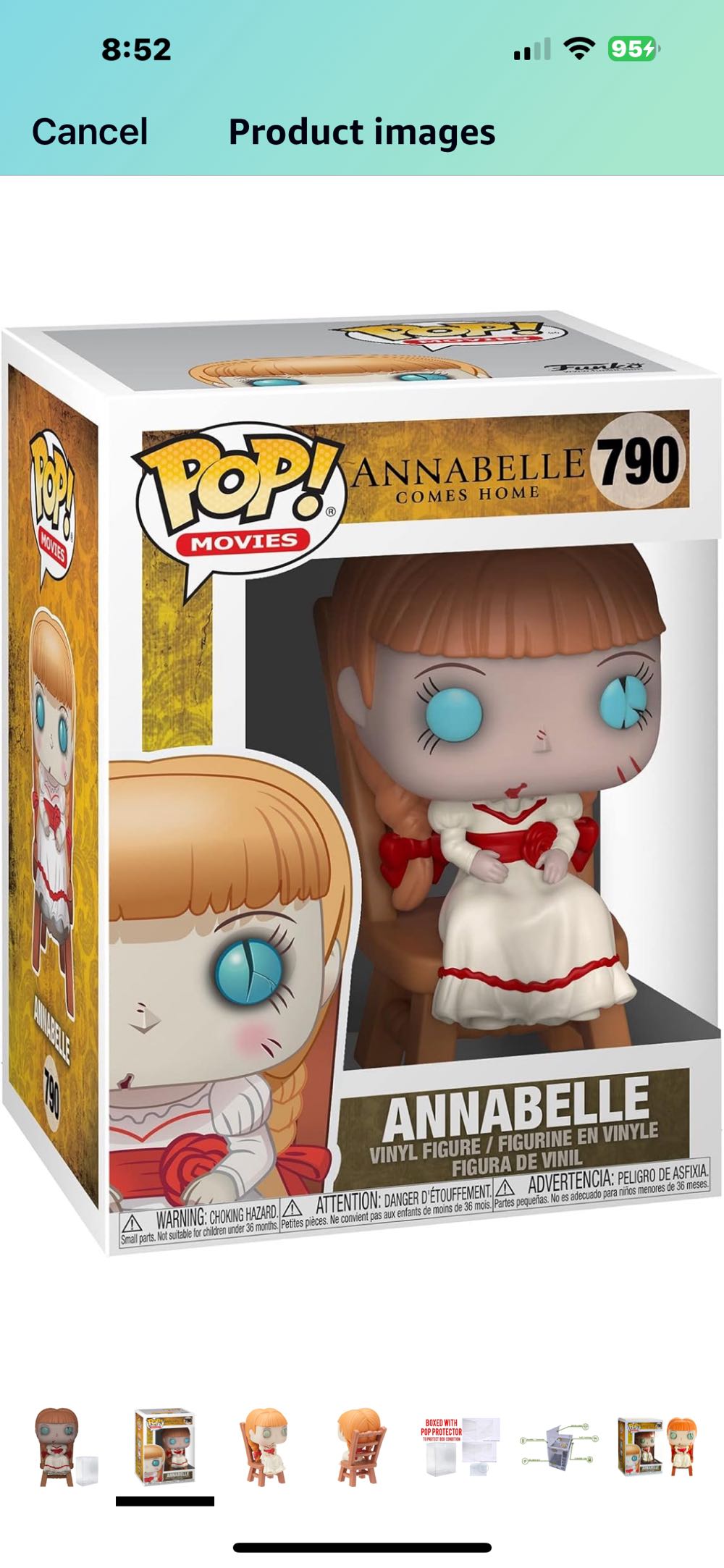 790 - Funko (Annabelle Comes Home) (Annabelle Comes Home) action figure collectible [Barcode 889698419673] - Main Image 4