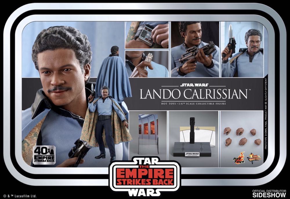Lando Calrissian - Hot Toys (Star Wars: Episode V - The Empire Strikes Back) action figure collectible [Barcode 4895228606655] - Main Image 2