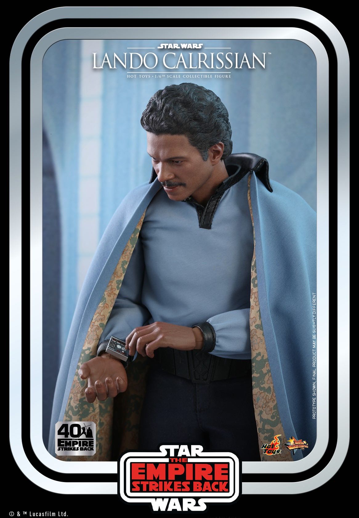 Lando Calrissian - Hot Toys (Star Wars: Episode V - The Empire Strikes Back) action figure collectible [Barcode 4895228606655] - Main Image 3