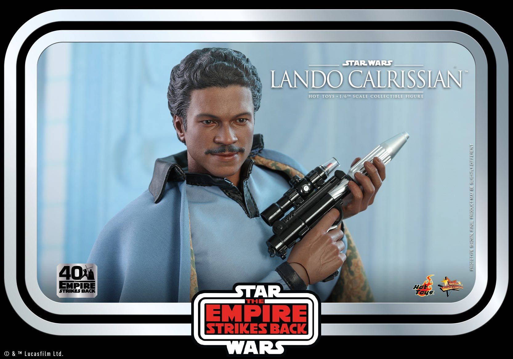 Lando Calrissian - Hot Toys (Star Wars: Episode V - The Empire Strikes Back) action figure collectible [Barcode 4895228606655] - Main Image 7