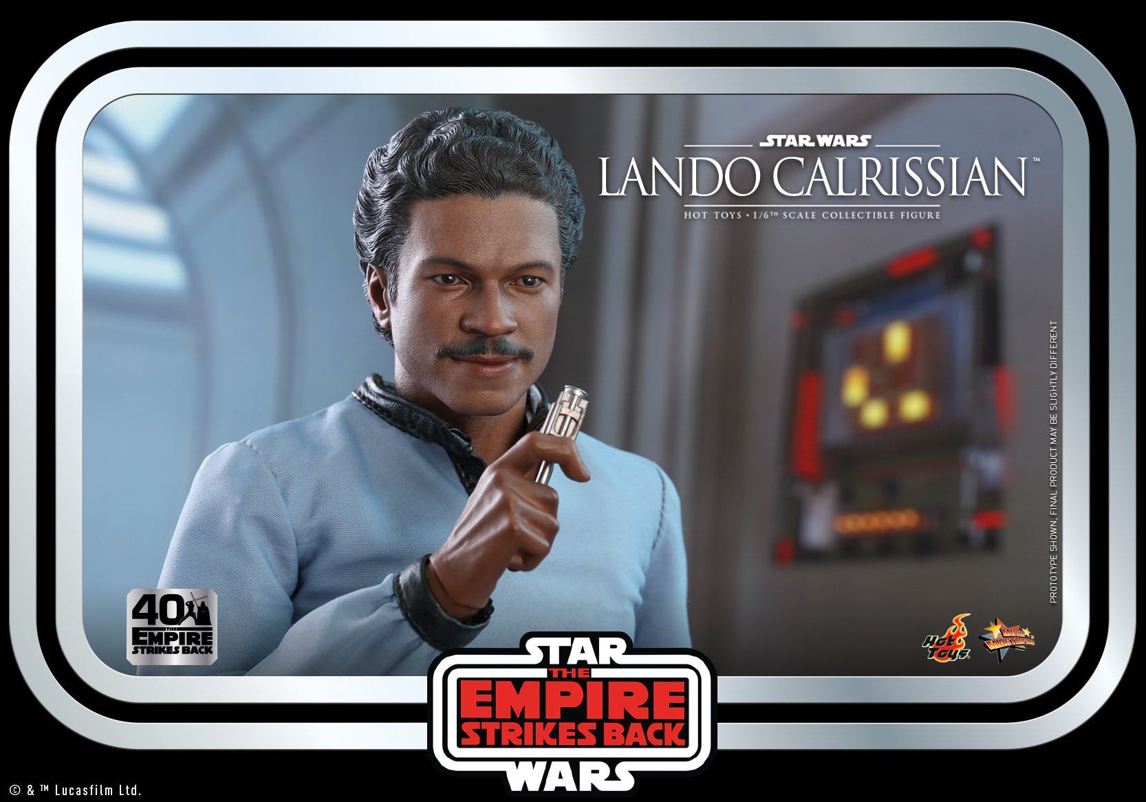 Lando Calrissian - Hot Toys (Star Wars: Episode V - The Empire Strikes Back) action figure collectible [Barcode 4895228606655] - Main Image 8