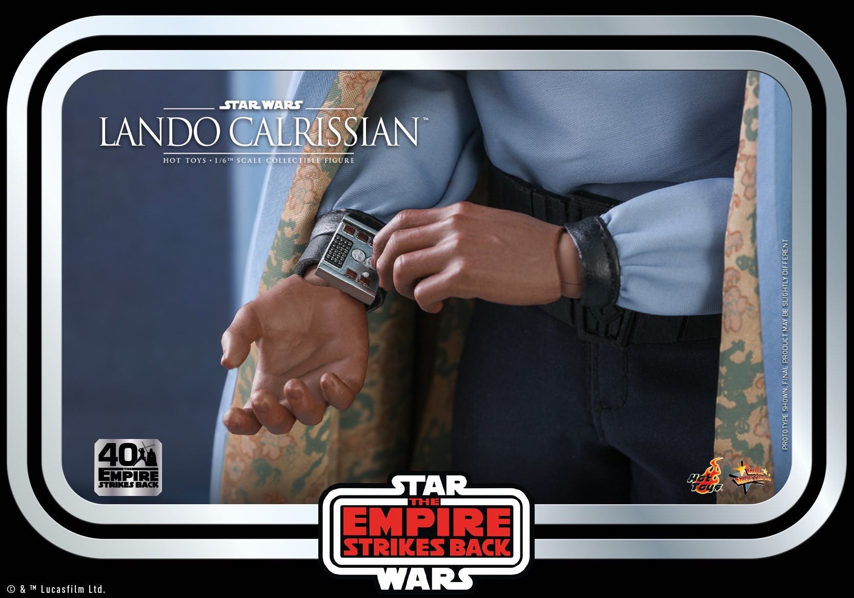 Lando Calrissian - Hot Toys (Star Wars: Episode V - The Empire Strikes Back) action figure collectible [Barcode 4895228606655] - Main Image 9